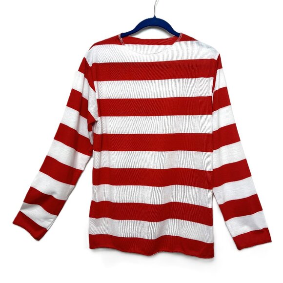 Where’s Waldo Striped Long Sleeve T-Shirt - Picture 1 of 6